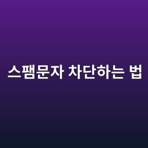 스팸문자 차단방법, 부모님 사례로 알아봤어요 4 ec8aa4ed8cb8ebacb8ec9e90 ecb0a8eb8ba8ed9598eb8a94 ebb295 1788633276