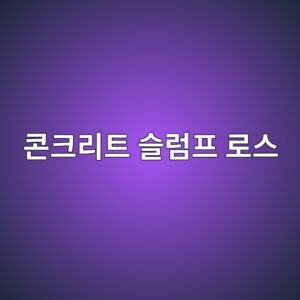 콘크리트 슬럼프 로스 원인과 관리방법 4 ecbd98ed81aceba6aced8ab8 ec8aaceb9fbced9484 eba19cec8aa4 1789401537